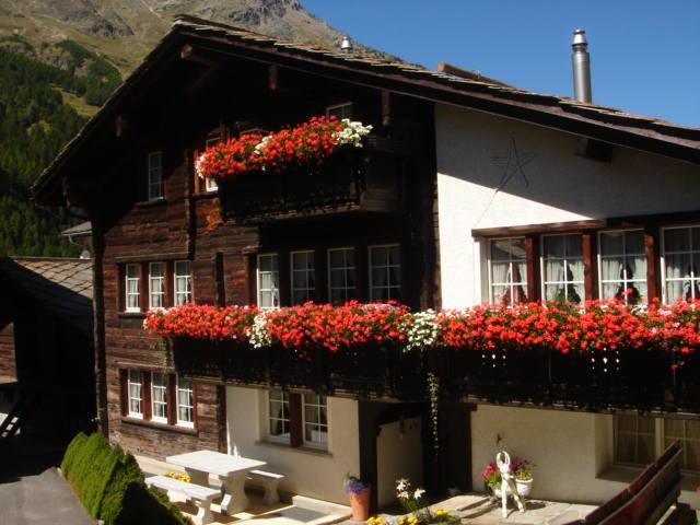 Apartments Sarazena Saas-Grund Esterno foto